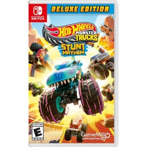 Hot Wheels Monster Trucks: Stunt Mayhem Deluxe Edition - Nintendo Switch
