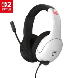 Turtle Beach UK Airlite Fit Wired Gaming Headset for Nintendo Switch 2 (White)