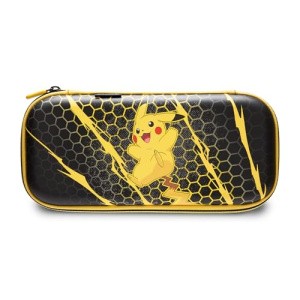 PowerA Slim Case for Nintendo Switch 2 - Pikachu Storm, Officially Licensed, Protective Case, Holds 10 Game Cards, Padded Screen Protector, Built-in Play Stand