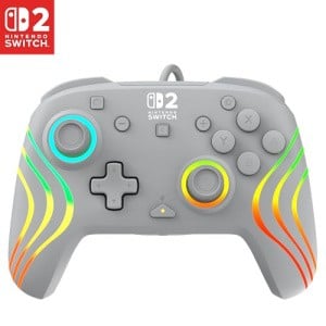 Turtle Beach Afterglow Wave Grey Wired RGB Gaming Controller