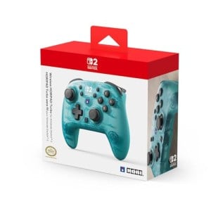 HORI Wireless HORIPAD Turbo (Aqua) for Nintendo Switch 2 - Wireless Handheld Controller