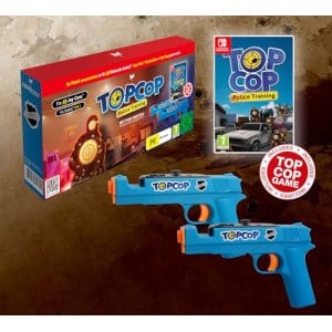 Top Cop: Police Training Game & Gun Kit - Compatible with Nintendo Switch 2 & 1! includes 2 Guns to fit All Joy-Cons and downloadable game