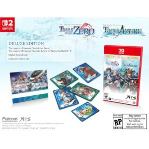 The Legend of Heroes: Trails from Zero / Trails to Azure: Deluxe Edition - Nintendo Switch 2, Game-Key Card