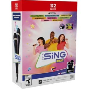 Let's Sing 2027 2 Mic Bundle - Nintendo Switch 2 (Game-Key Card)