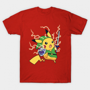 Sounds Fun Clothing Pokémon Mewtwo 8-Bit Player Card Shirt Short-Sleeve Unisex T-Shirt
