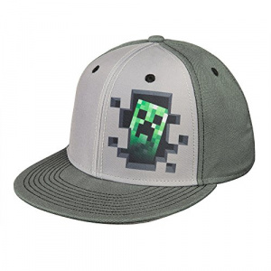 Minecraft Creeper Inside Snap Back Hat