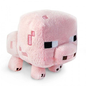 Mojang 7-Inch Minecraft Animal Pig Plush