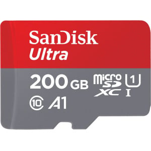 SanDisk Ultra 200GB Micro SD Card