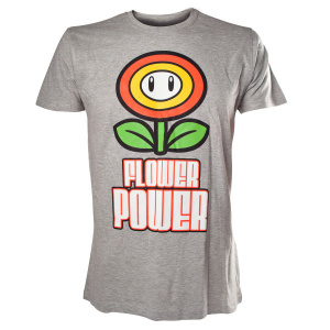 Flower Power - T-Shirt (Grey)