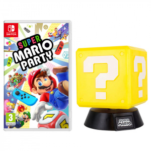 Super Mario Party + Question Block Lamp