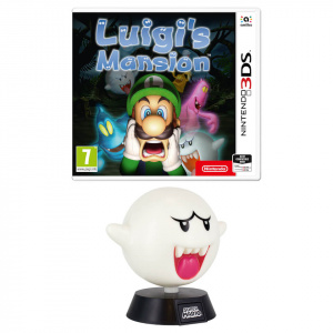 Luigi's Mansion (Nintendo 3DS) + Boo Lamp