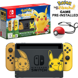 Nintendo Switch Pokémon: Let’s Go, Pikachu! Edition Bundle