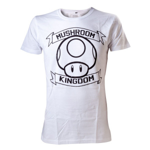 Mushroom Kingdom - T-Shirt (White)