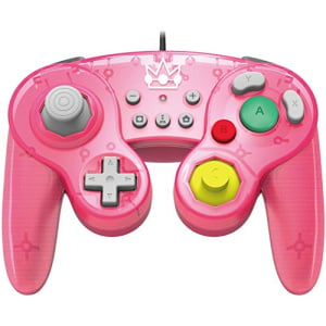 HORI Nintendo Switch Battle Pad (Peach) GameCube Style Controller