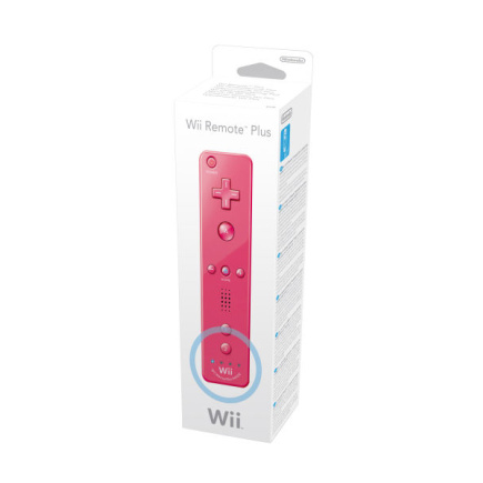 Wii Remote Plus (Pink)
