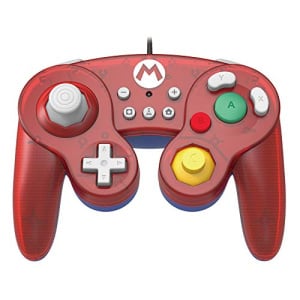 Hori Battle Pad Gamecube Style Controller - Mario