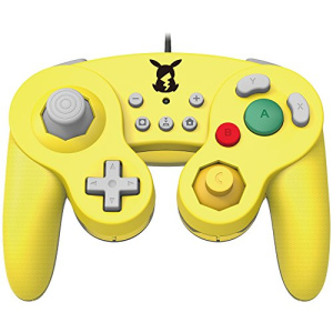 Hori Battle Pad Gamecube Style Controller - Pikachu