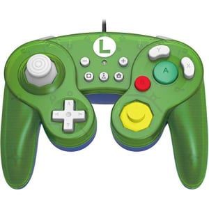 Hori Battle Pad Gamecube Style Controller - Luigi