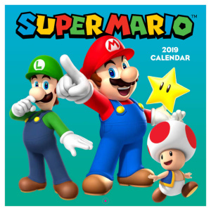Super Mario 2019 Calendar
