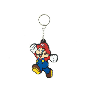 Jumping Mario - Rubber Keychain