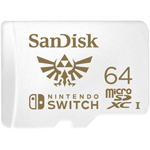 SanDisk Nintendo Licensed 64GB micro SD card (Zelda)