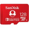 Cartão micro SD SanDisk Nintendo licenciado de 128 GB