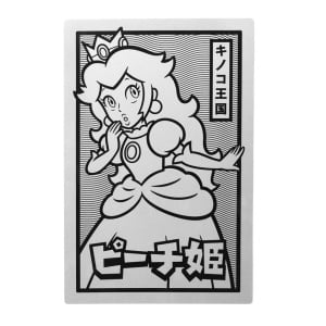 Nintendo Original Hero Princess Peach Metal Poster