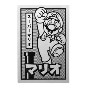 Nintendo Original Hero Super Mario Metal Poster