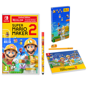 Super Mario Maker 2 Limited Edition Pack (Pad and Pencil)