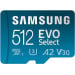 Samsung 512GB Evo Select Micro SD Card