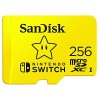 Cartão micro SD SanDisk Nintendo licenciado de 256 GB