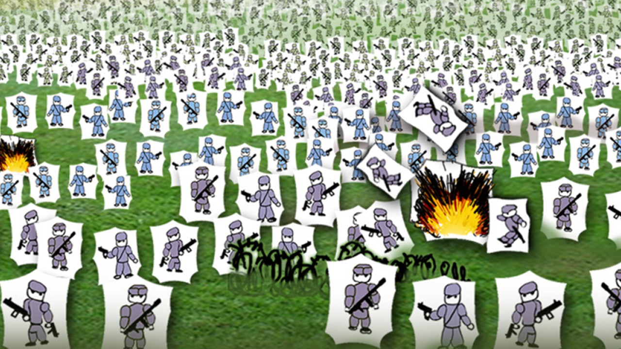 Paper Wars Cannon Fodder Devastated Review (Switch Nintendo Life