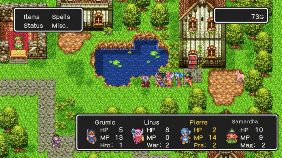 dragon quest 3 snes preview video