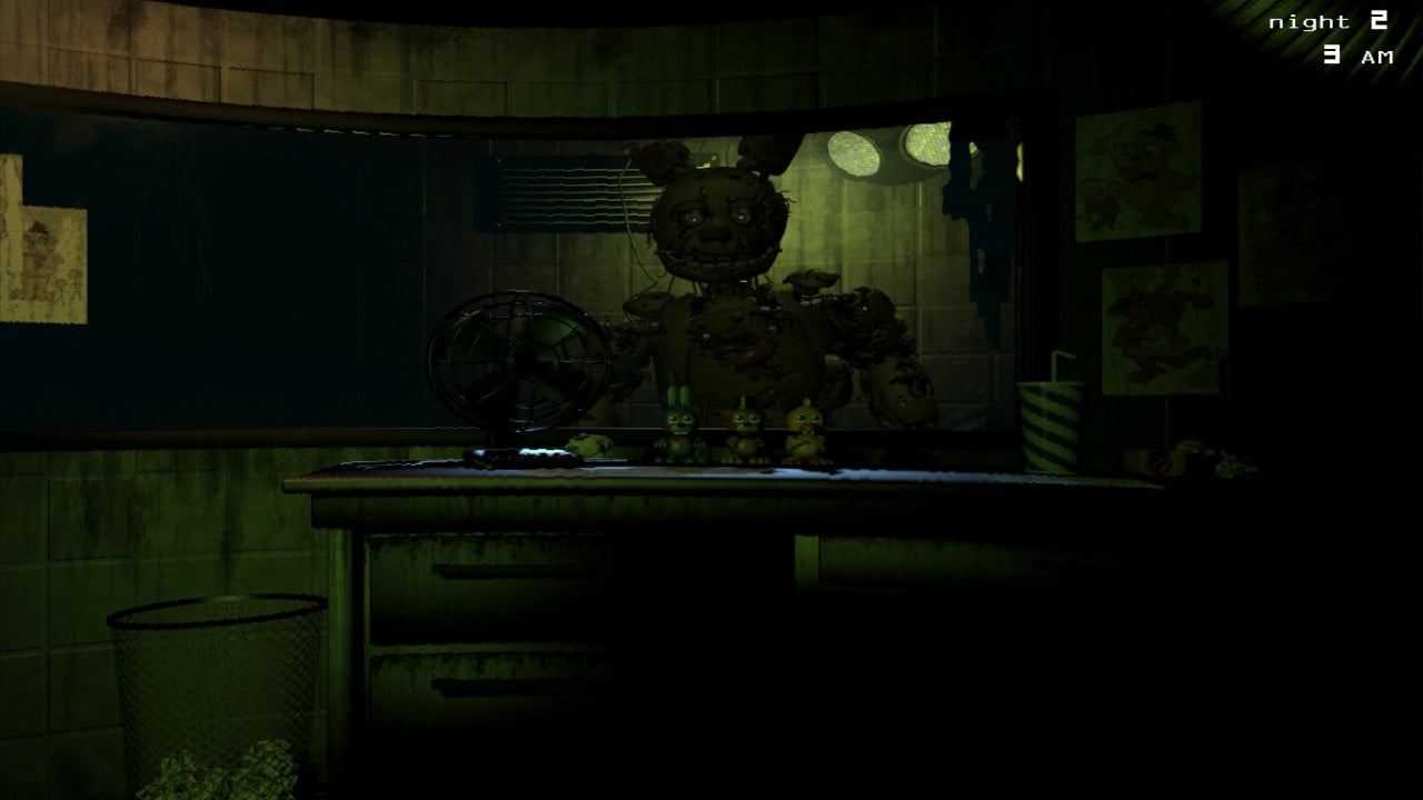five nights at sonics all cam rooms