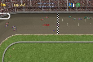 Ultimate Racing 2D Screenshot
