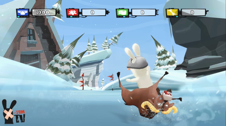 Rayman Raving Rabbids TV Party Review - Screenshot 1 of 6