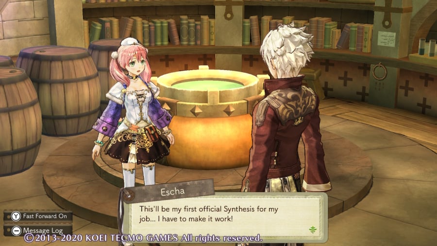 Atelier Escha & Logy: Alchemists of the Dusk Sky DX Review - Screenshot 3 of 5