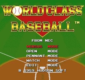 World Class Baseball Review - Screenshot 1 of 2