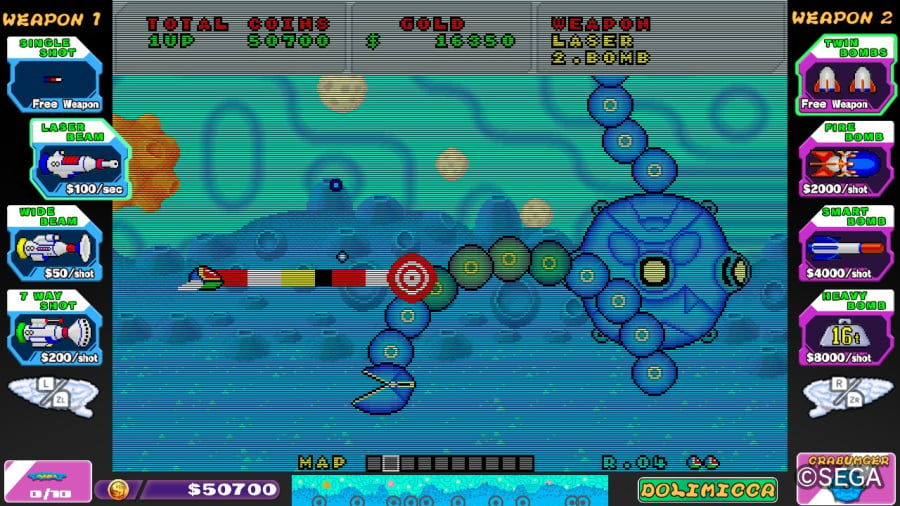 SEGA AGES Fantasy Zone Review - Screenshot 2 of 4