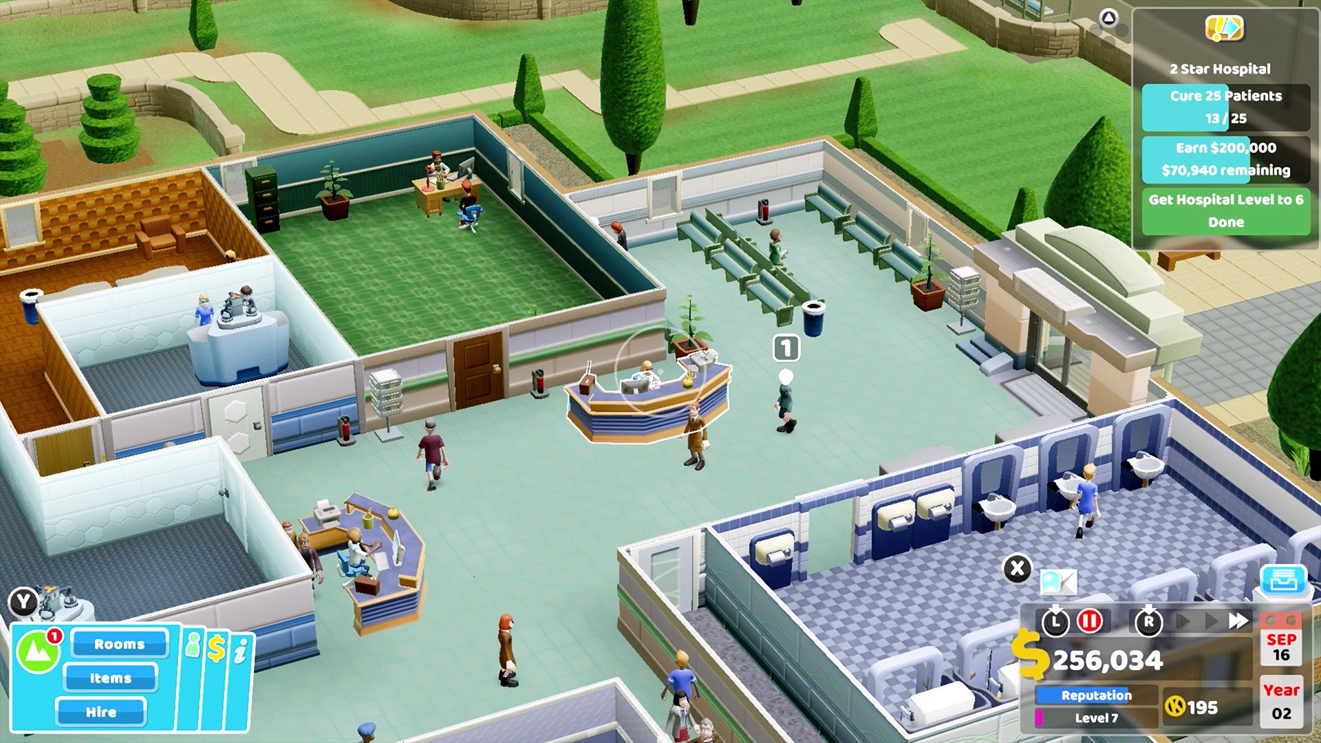 Монозвери two point hospital как подстрелить