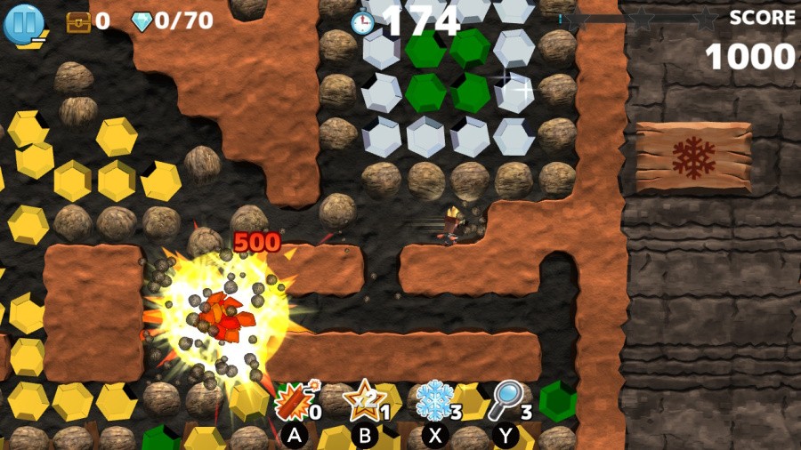 Boulder Dash 30th Anniversary Review - Screenshot 1 of 4