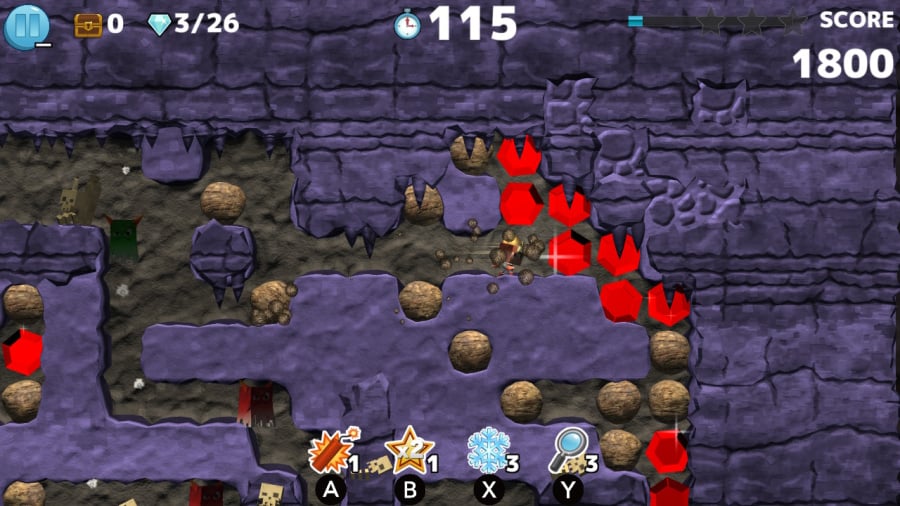 Boulder Dash 30th Anniversary Review - Screenshot 2 of 4