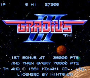 Gradius III Review - Screenshot 1 of 2