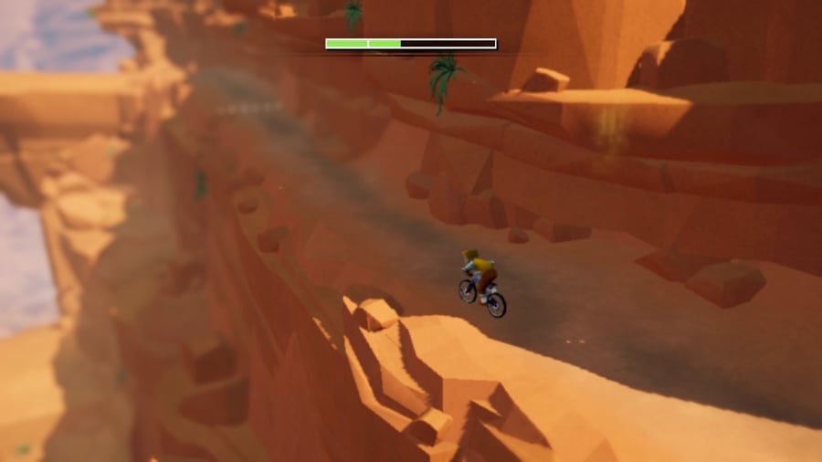 Lonely Mountains: Downhill Review - Screenshot 1 of 4