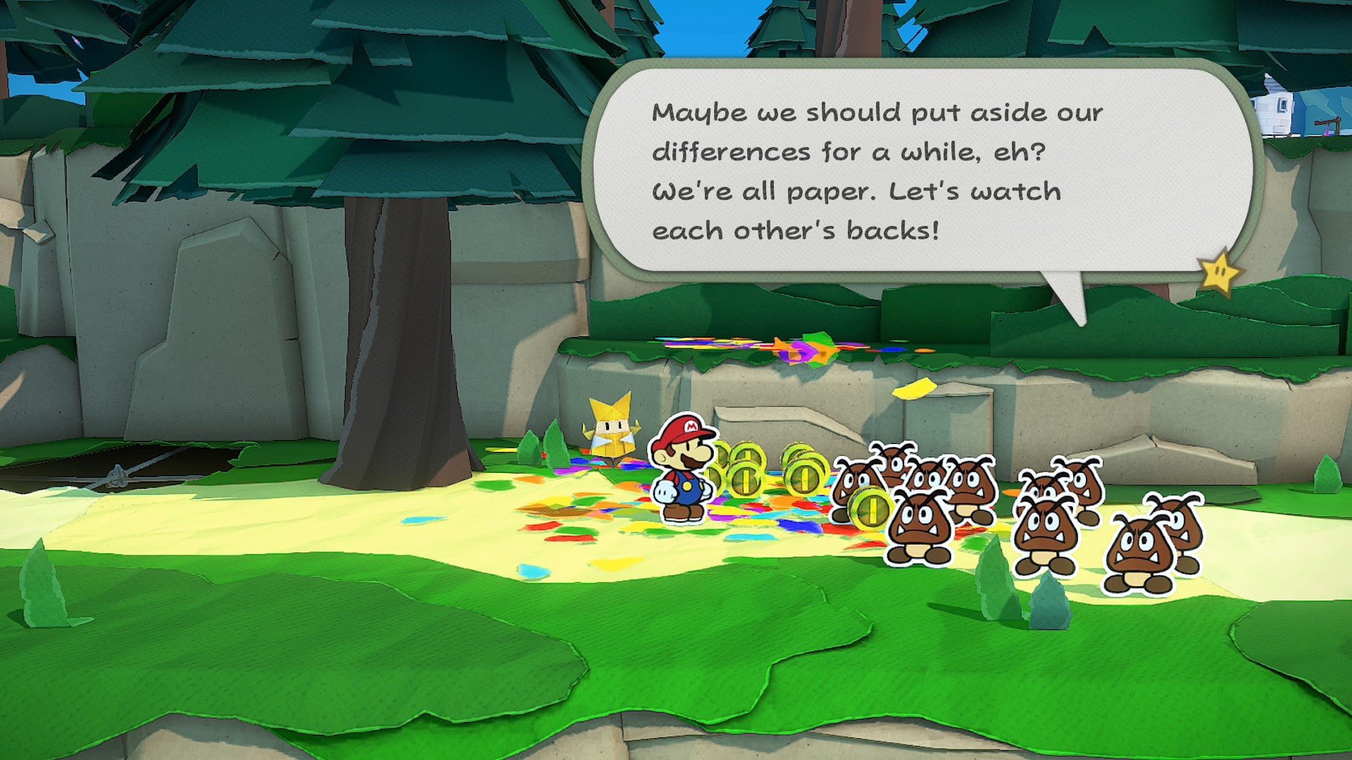 Paper Mario: The Origami King review: Cute game, punishing combat