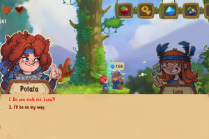 Potata: Fairy Flower Screenshot