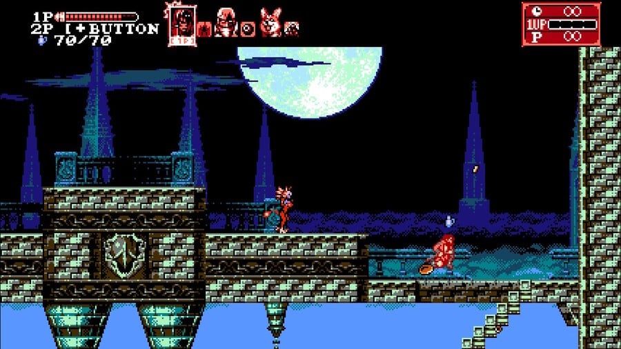 Bloodstained curse of the moon 2 обзор