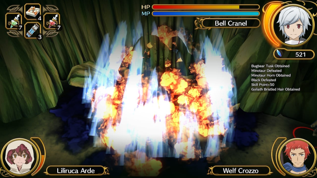 Análise: Is It Wrong To Try To Pick Up Girls In A Dungeon? Infinite Combate  (Switch) insulta o gênero RPG - Nintendo Blast