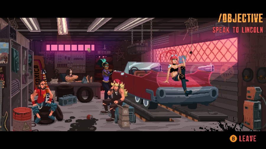 Double Kick Heroes Review - Screenshot 1 of 3