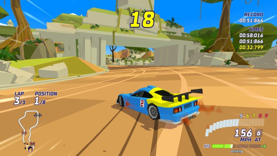 Hotshot Racing Review - Screenshot 2 of 4